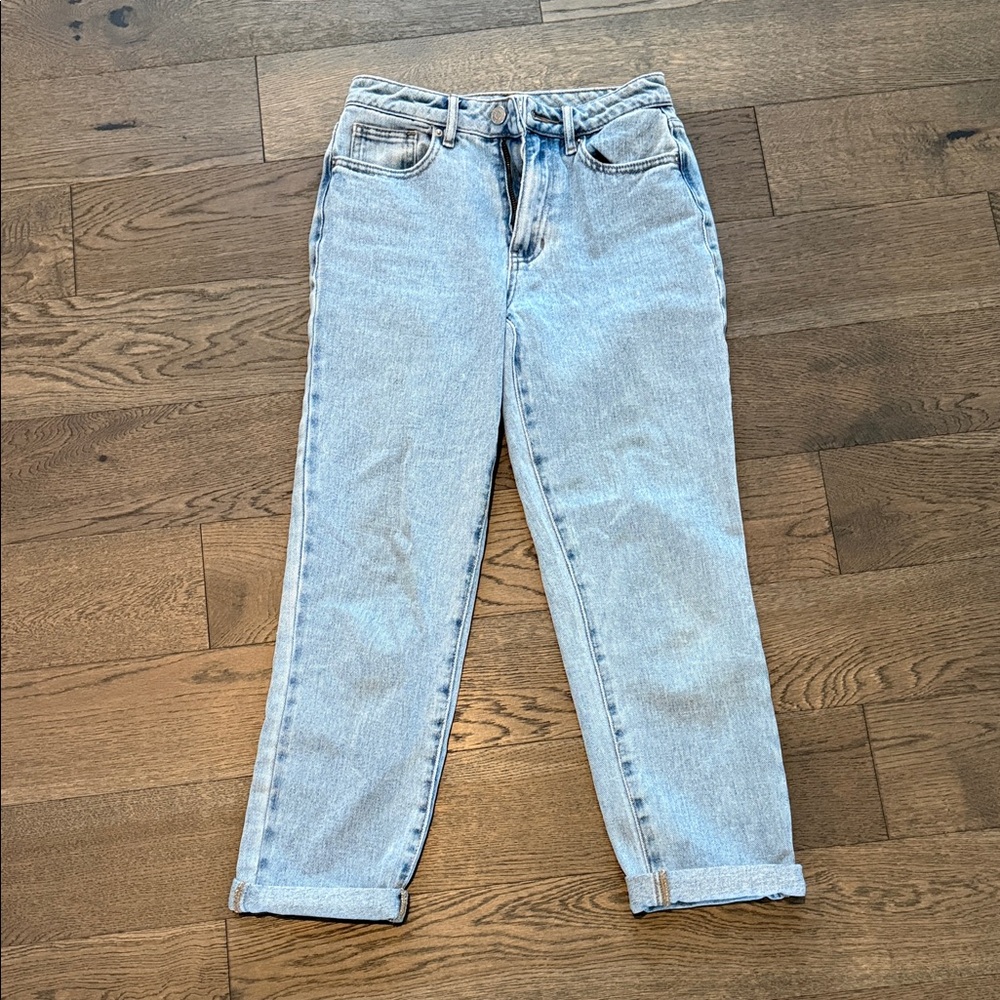 PACSUN Light Blue Mom Jeans